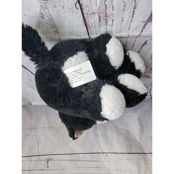 Cute & Cuddly Boston Terrier Puppy Dog 9in Plush Heart Sunglasses Stuffed Animal - Picture 6 of 7